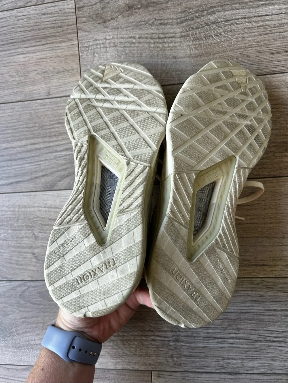 adidas Women's Cream White Athletic Shoes
